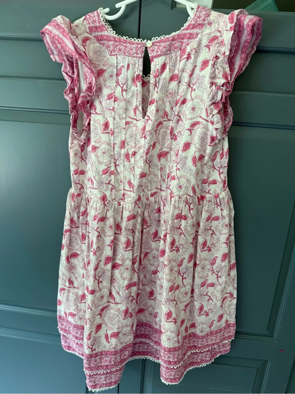 Vineyard Vines Pink Floral Cotton Summer Dress
